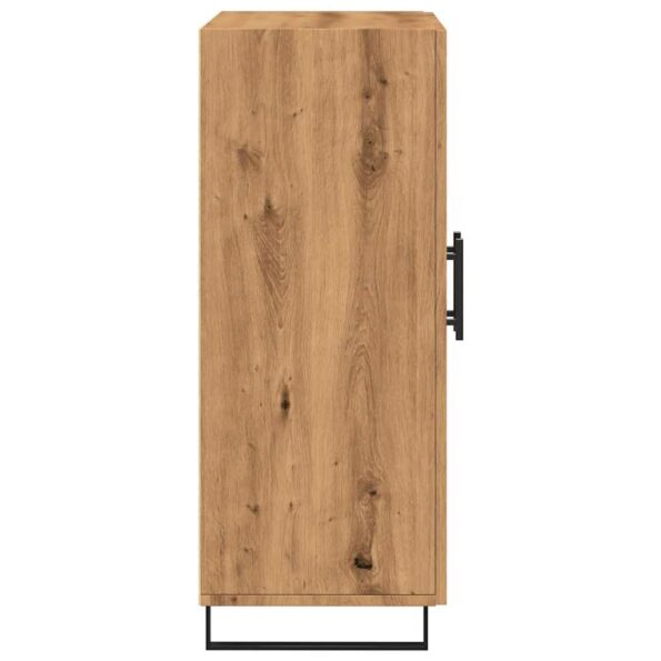vidaXL Komoda dub artisan 69,5x34x90 cm kompozitné drevo – Obrázok 5