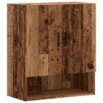 vidaXL Nástenná skrinka Old Wood 60x31x70 cm Engineered Wood – Obrázok 2