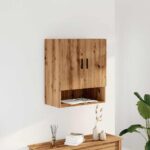 vidaXL Nástenná skrinka Artisan Dub 60x31x70 cm Drevo – Obrázok 3