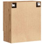 vidaXL Nástenná skrinka Artisan Dub 60x31x70 cm Drevo – Obrázok 6