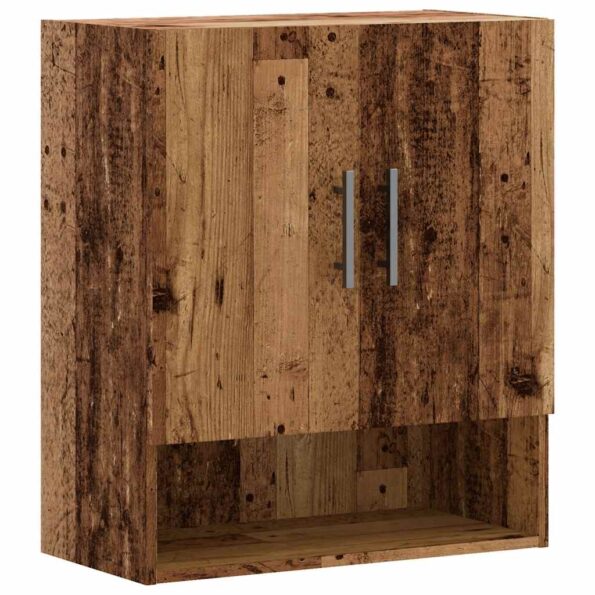 vidaXL Nástenná skrinka Old Wood 60x31x70 cm Engineered Wood – Obrázok 2
