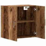 vidaXL Nástenná skrinka staré drevo 60x31x60 cm kompozitné drevo – Obrázok 7