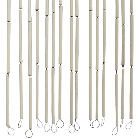 vidaXL záves proti hmyzu bambusová potlač 100x200 cm bambus – Obrázok 5