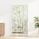 vidaXL Záves proti hmyzu bambusová potlač 100x220 cm bambus – Obrázok 2