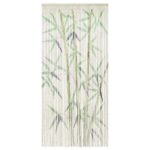 vidaXL Záves proti hmyzu bambusová potlač 100x220 cm bambus – Obrázok 3