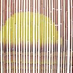 vidaXL Záves proti hmyzu s potlačou palmy 90x220 cm bambus – Obrázok 6