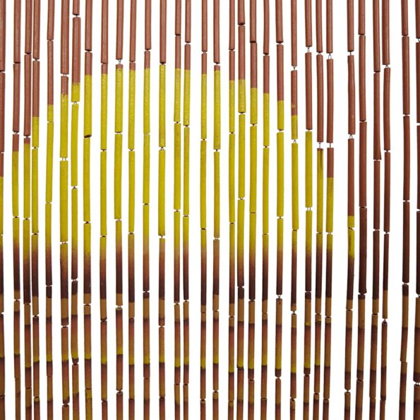 vidaXL Záves proti hmyzu s potlačou palmy 90x220 cm bambus – Obrázok 6