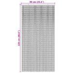 vidaXL Záves proti hmyzu s potlačou palmy 90x220 cm bambus – Obrázok 8