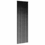 vidaXL záves proti hmyzu tmavošedá 56x185 cm bambus