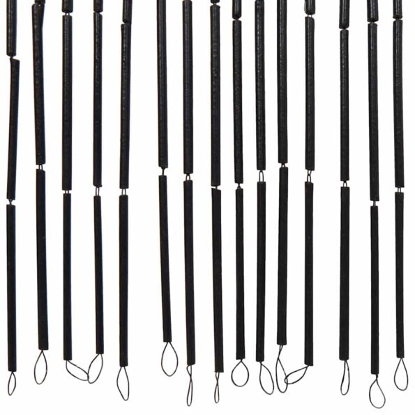 vidaXL záves proti hmyzu tmavošedá 100x200 cm bambus – Obrázok 5