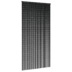 vidaXL záves proti hmyzu tmavošedá 100x220 cm bambus