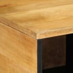 vidaXL Konferenčný stolík Hnedý 80x50x40 cm Masívne drevo Mango – Obrázok 6
