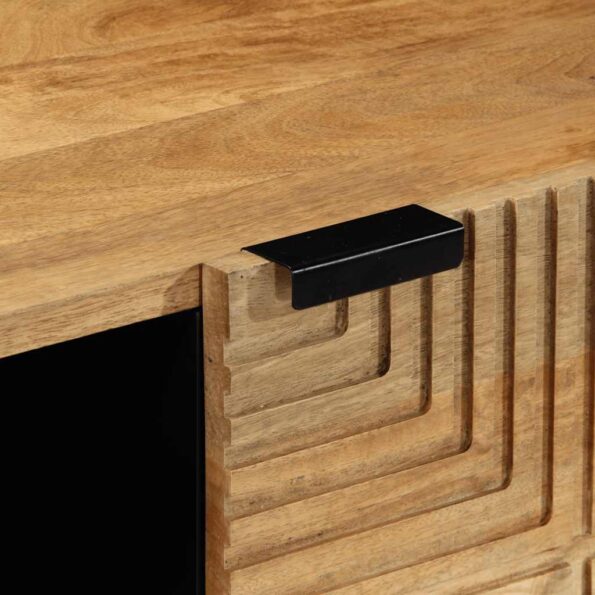 vidaXL Konferenčný stolík Hnedý 100x54x40 cm Masívne drevo Mango – Obrázok 7