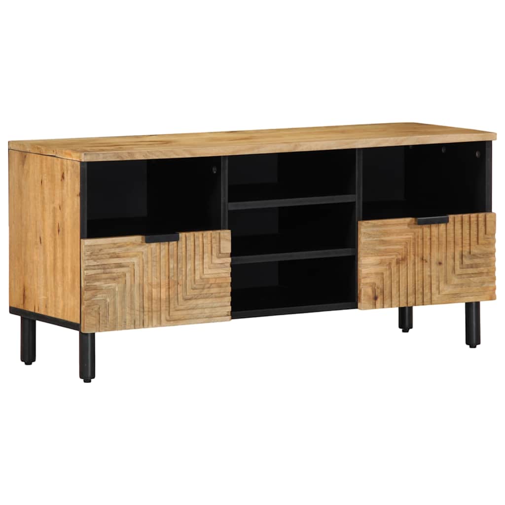 VXL8721158448316_a_en_hd_1.jpg VidaXL TV skrinka Hnedá 100x33x46 cm Masívne drevo Mango – Obrázok 1