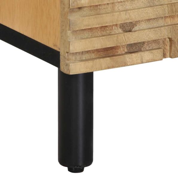 VidaXL Príborník Hnedý 60x33x75 cm Masívne drevo Mango – Obrázok 8