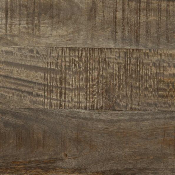 vidaXL Nočné skrinky 2 ks Svetlosivá 40x33x46 cm Masívne drevo Mango – Obrázok 12