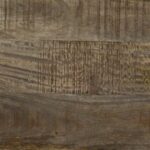 VidaXL Príborník Svetlosivá 60x33,5x75 cm Masívne drevo Mango – Obrázok 10