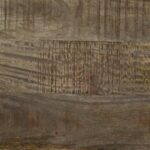 vidaXL Nočná skrinka Svetlosivá 40x33x46 cm Masívne drevo Mango – Obrázok 10