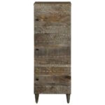 vidaXL Vysoká skrinka 40x33x110 cm mangový masív – Obrázok 3