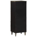 vidaXL Vysoká skrinka 40x33x110 cm mangový masív – Obrázok 5