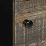 vidaXL Vysoká skrinka 40x33x110 cm mangový masív – Obrázok 7