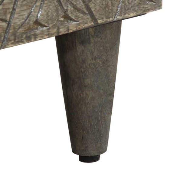 vidaXL Vysoká skrinka 40x33x110 cm mangový masív – Obrázok 8