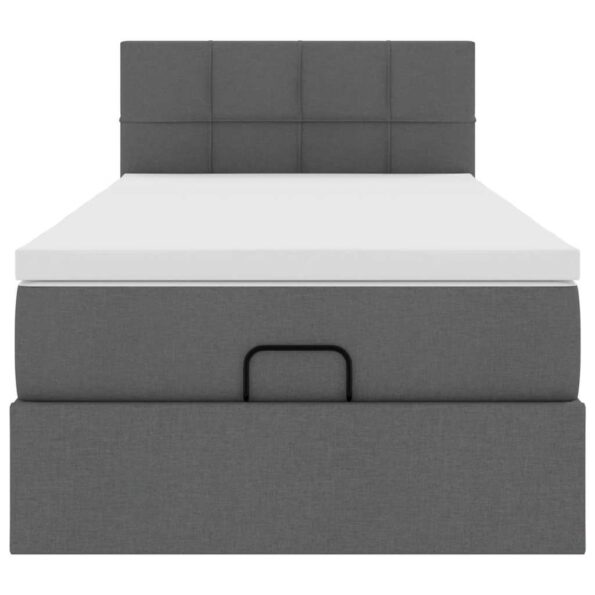 VXL8721158462169_g_en_hd_3.jpg vidaXL Osmanský rám postele s matracom tmavosivá 90x200 cm látka – Obrázok 5