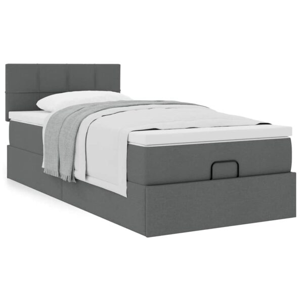 VXL8721158462169_m_en_hd_1.jpg vidaXL Osmanský rám postele s matracom tmavosivá 90x200 cm látka – Obrázok 1