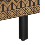 vidaXL konferenčný stolík čierny 80x50x40 cm masívne hrubé drevo mango – Obrázok 9