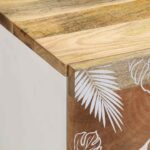 vidaXL Nočné skrinky 2 ks 40x33,5x46 cm Masívne drevo Mango – Obrázok 7