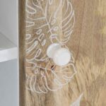 vidaXL TV skrinka 80x31,5x46 cm mangovníkový masív – Obrázok 8