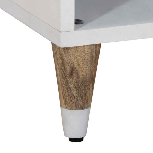 vidaXL TV skrinka 80x31,5x46 cm mangovníkový masív – Obrázok 9