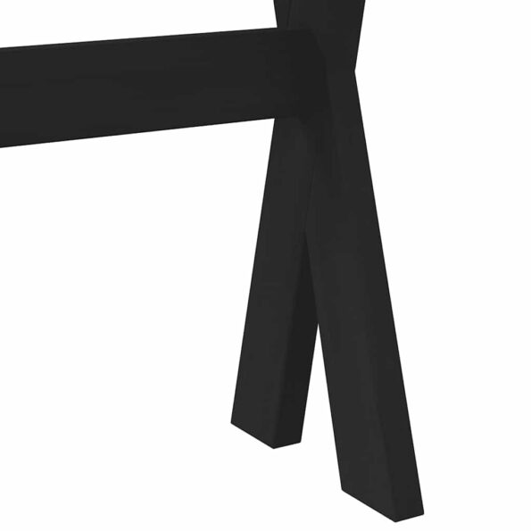 vidaXL Konzolový stolík NOAIN nohy v tvare X, 120x60x40 cm, borovicový – Obrázok 7