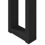 vidaXL Konzolový stolík NOAIN nohy v tvare U, 120x60x40 cm, borovicový – Obrázok 7