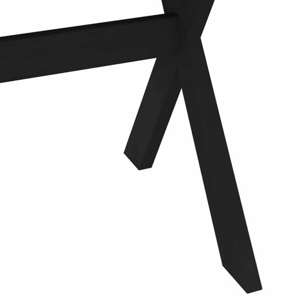 vidaXL Jedálenský stôl NOAIN nohy v tvare X, 160x90x75 cm, borovicový – Obrázok 7