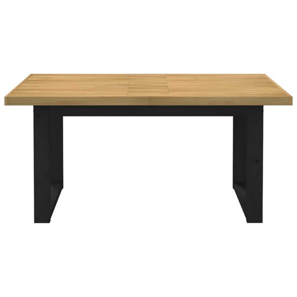 VXL8721158503268_g_en_hd_2.jpg vidaXL Jedálenský stôl NOAIN nohy v tvare U, 160x90x75 cm, borovicový – Obrázok 3