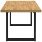 vidaXL Jedálenský stôl NOAIN nohy v tvare U, 160x90x75 cm, borovicový – Obrázok 4