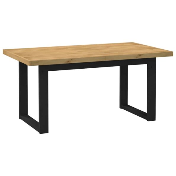 VXL8721158503268_g_en_hd_4.jpg vidaXL Jedálenský stôl NOAIN nohy v tvare U, 160x90x75 cm, borovicový – Obrázok 5