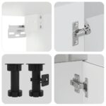 vidaXL 4-dielna sada kuchynských skriniek Kalmar, kompozitné drevo – Obrázok 6