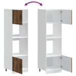 VidaXL Skrinky na pec 2 ks Lucca, údený dub, kompozitné drevo – Obrázok 8