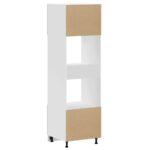 VidaXL Skrinky na pec 2 ks Kalmar, betónovo sivá,drevotrieska – Obrázok 7