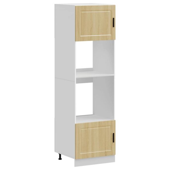 VidaXL Skrinky na pec 2 ks Porto, dub sonoma, kompozitné drevo – Obrázok 2