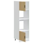 VidaXL Skrinky na pec 2 ks Porto, dub sonoma, kompozitné drevo – Obrázok 5