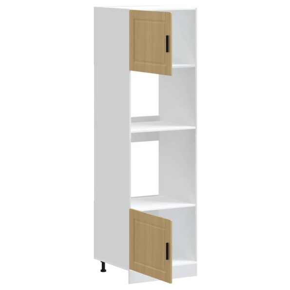 VidaXL Skrinky na pec 2 ks Porto, dub sonoma, kompozitné drevo – Obrázok 5