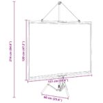 vidaXL Projekčné plátno so statívom 72 palcov 4:3 – Obrázok 12