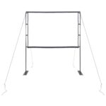 vidaXL Projekčné plátno so stojanmi 90 palcov 4:3 – Obrázok 3