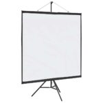 vidaXL Projekčné plátno so statívom 81 palcov 1:1