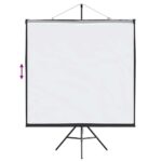 vidaXL Projekčné plátno so statívom 81 palcov 1:1 – Obrázok 7