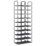 VidaXL Stojany na topánky 2 ks 10-vrstvové 33x33x174 cm netkaná látka – Obrázok 2