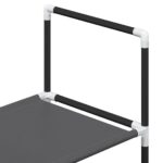 VidaXL Stojan na topánky 4-vrstvový čierny 44x28x77 cm netkaná látka – Obrázok 7